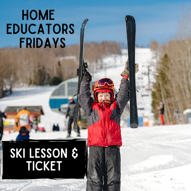 Picture of Home Educators Program Student Lesson/Ticket Package Ski