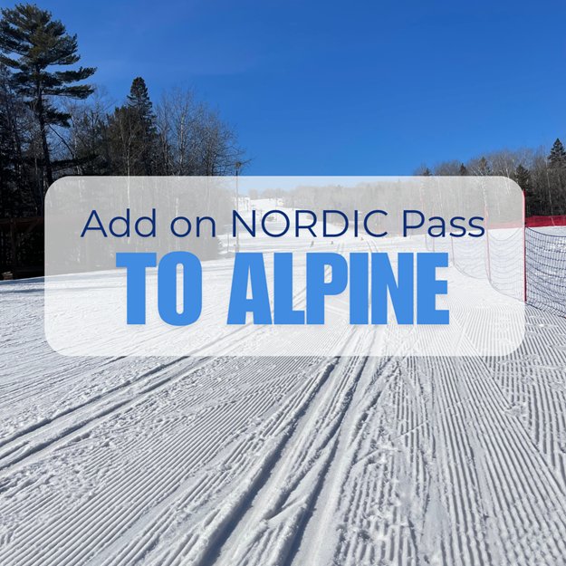 Picture of Adult Nordic Add  pass  to Alpine Adult 18+ pass